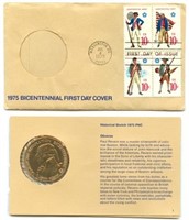 Paul Revere 1974 Bicentennial First Day Cover