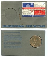 John Adams 1975 Bicentennial First Day Cover