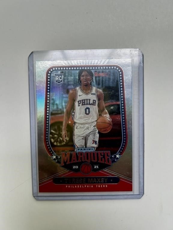 2020-21 Panini Chronicles Marquee Tyrese Maxey #20