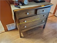 Oak Chest of Drawers - 38" Wide