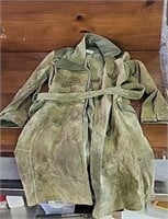 Divita Green Suede Jacket