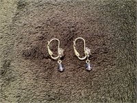 Sterling Silver earrings with stones