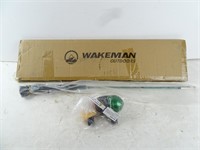 Wakeman Outdoors 3.1:1 Button Reel Fishing Pole