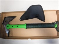 NEW ZOMBIE - WAR 16.5" AXE W/SHEATH