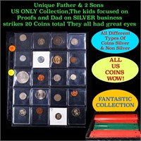 Unique Father & 2 Sons US ONLY Collection,The kids