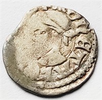 Hungary, Louis I 1342-1382 silver Denar coin