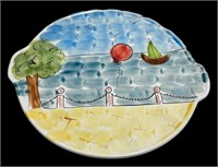 Hand Painted Plate from Portugal