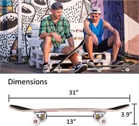 Skateboards for Beginners Adults Youths Teens Kid