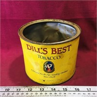 Dill's Best Tobacco Can (Vintage)