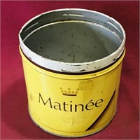 Matinee Cigarette Tobacco Can (Vintage)