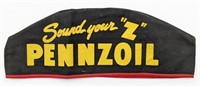 Sound Your "Z" Pennzoil Attendant Hat 10.5" W