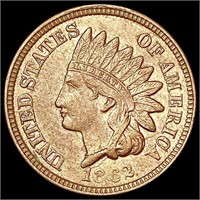 1862 Indian Head Cent CLOSELY UNCIRCULATED