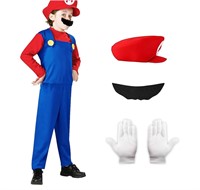 XS Super Brother Costume Outfit