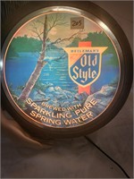 Old Style beer light