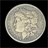 1890 Silver Morgan Dollar New Orleans
