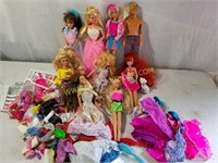 Barbie, Ariel, Ken, Clothes and Accessories