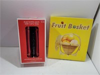 NEW Dual Bottle Pack with Bag & NEW Fruit Basket