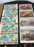 US  stamps - 91/95 World War Two buy all mint