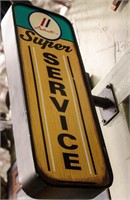 Reproduction Wall Mount Avanti Super Service Sign