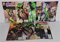 9 She-hulk Comics #1-30 Incomplete