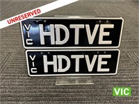 Victorian Number Plates HDTVE