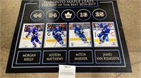 Framed Toronto Maple Leafs Personal Autographed Ph