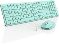 Full-Size Silent Keyboard with Numeric Keypad,