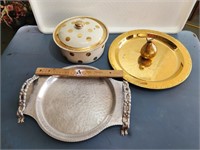 Serving Trays & Lidded Container