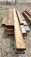 skid of 2x6, 2x8, & 2x12 boards from 6'-16'L