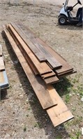 skid of various width boards from 8'-12'L