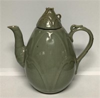 Vintage Korean Celadon Tea Pot
