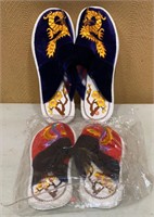 2-Pairs of NEW Asian Style Slippers