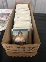 (350) 1973 Topps Baseball Cards w/ Stars