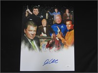 William Shatner Signed 11x14 Photo JSA Witnessed