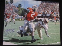 Willis McGahee Signed 16x20 Photo JSA Witnessed