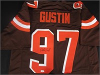 Porter Gustin Signed Jersey FSG COA