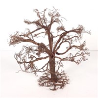 Copper Twisted Wire Tree Art