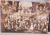 Historical Collage of Movie Scenes 24x36