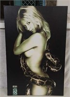 24x35 Rod Ashford Photography- Girl with Snake