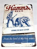 Hamm's Beer Metal Sign