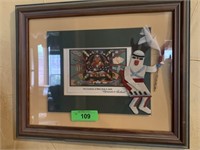 FRAMED KACHINA WALL ART BY NORMAN PACHECO
