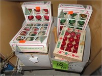 2 Boxes of Ornaments