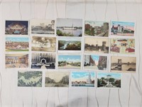 COLLECTION OF VINTAGE OHIO POST CARDS