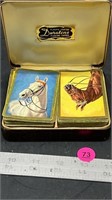 Vintage Duratone Playing Cards. In original box.