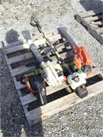 D1 lot of misc yard equipment for parts
