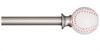 Baseball Curtain Rod