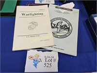 THREE BOOKS OF USMC
