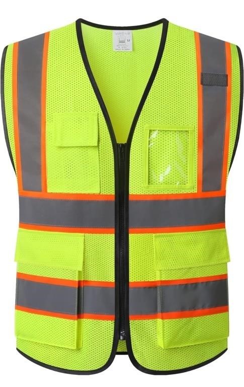 3 Reflective Mesh Safety Vest for Men Women