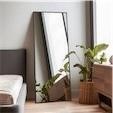 NeuType 22x47 Black Framed Full Length Mirror