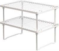 (N) Amazon Basics Stackable Metal Kitchen Storage